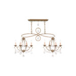 18 inch 8 Light AGL Island/Chandelier with Steel base material-Lighting LumensChandeliers