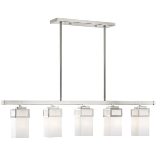 1 Light Antique Brass Ceiling Light fixture with Hand Blown Clear Glass Shade-Lighting LumensChandeliers