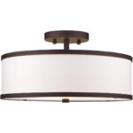 11 inch 1 Light Brushed Nickel Swing Arm Wall Lamp with Handmade Champagne Hardback Shade-Lighting LumensAccent Lamp