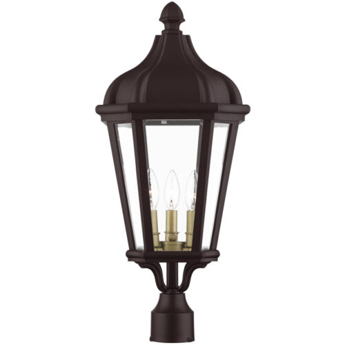 7.25 inch 1 Light MG Outdoor Wall Lantern Pendant Lighting Fixture with Amber Water Glass Shade-Lighting LumensLantern