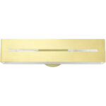 16682-12 2 Light Satin Brass ADA Vanity Sconce-Lighting LumensWall Sconces