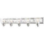 17075-05 5 Light Polished Chrome Vanity Sconce-Lighting LumensWall Sconces