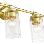 18085-02 5 Light Polished Brass Large Vanity Sconce-Lighting LumensWall Sconces
