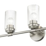 18085-91 5 Light Brushed Nickel Large Vanity Sconce-Lighting LumensWall Sconces