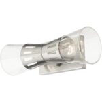 18172-91 2 Light Brushed Nickel Sconce-Lighting LumensWall Sconces