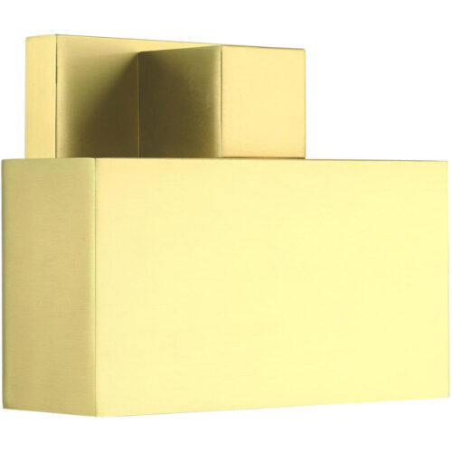 22422-12 1 Light Satin Brass Outdoor ADA Wall Sconce-Lighting LumensWall Sconces