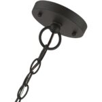 27377-07 3 Light Bronze Outdoor Large Pendant Lantern with Antique Brass Finish Cluster-Lighting LumensLantern