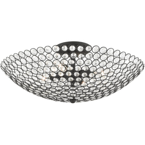 40447-04 4 Light Black Semi Flush-Lighting LumensSemi Flush