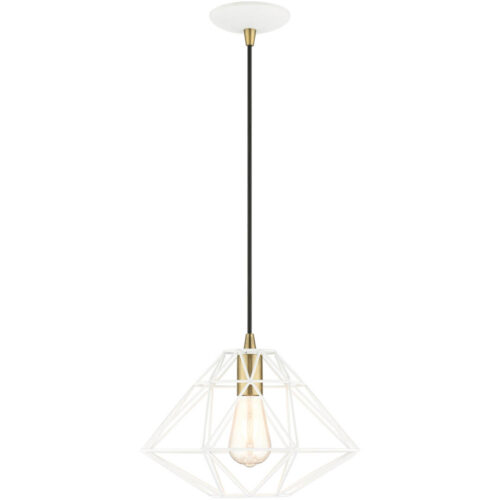41323-03_01 41323-03 1 Light White Pendant-Lighting LumensPendant Lights