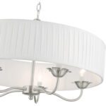 41775-91_05 41775-91 5 Light Brushed Nickel Pendant Chandelier-Lighting LumensChandeliers