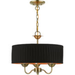 41863-01 3 Light Antique Brass Pendant Chandelier-Lighting LumensChandeliers