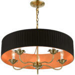 41865-01 5 Light Antique Brass Pendant Chandelier-Lighting LumensChandeliers