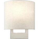 42420-91 1 Light Brushed Nickel Petite ADA Sconce-Lighting LumensWall Sconces
