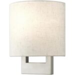 42420-91 1 Light Brushed Nickel Petite ADA Sconce-Lighting LumensWall Sconces