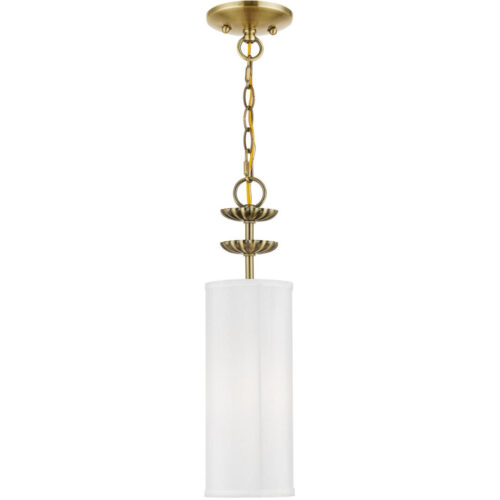 42981-01_03 42981-01 1 Light Antique Brass Mini Pendant-Lighting LumensPendant Lights