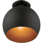 43390-04_04 43390-04 1 Light Black Semi-Flush Mount-Lighting LumensSemi Flush