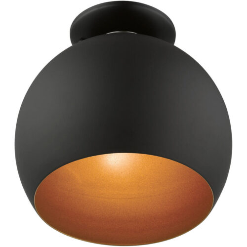 43390-04_04 43390-04 1 Light Black Semi-Flush Mount-Lighting LumensSemi Flush