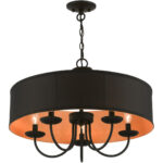 45125-04_04 45125-04 5 Light Black Pendant Chandelier-Lighting LumensChandeliers