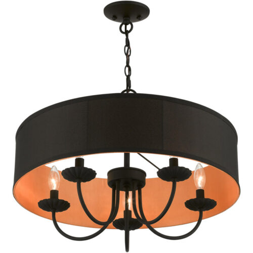 45125-04_05 45125-04 5 Light Black Pendant Chandelier-Lighting LumensChandeliers