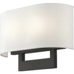 45221-04 2 Light Black Medium ADA Sconce-Lighting LumensWall Sconces