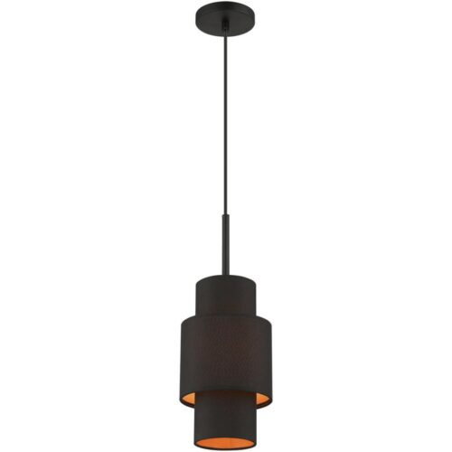 45612-04 1 Light Black Pendant-Lighting LumensPendant Lights