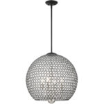 45724-04_01 45724-04 4 Light Black Pendant-Lighting LumensPendant Lights