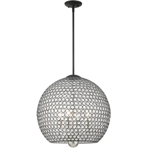 45724-04_01 45724-04 4 Light Black Pendant-Lighting LumensPendant Lights