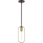 45761-07_03 45761-07 1 Light Bronze with Antique Brass Accents Pendant-Lighting LumensPendant Lights