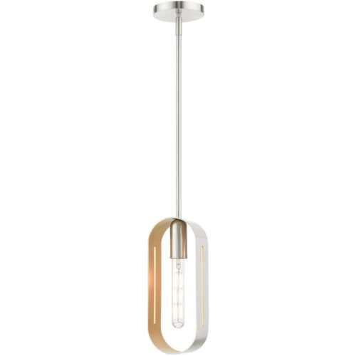 45761-91_01 45761-91 1 Light Brushed Nickel Pendant-Lighting LumensPendant Lights
