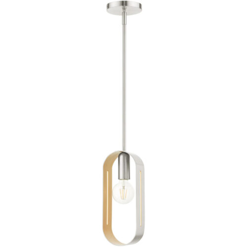 45761-91_02 45761-91 1 Light Brushed Nickel Pendant-Lighting LumensPendant Lights