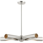 45895-91_02 45895-91 5 Light Brushed Nickel Chandelier-Lighting LumensChandeliers