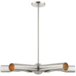 45895-91_03 45895-91 5 Light Brushed Nickel Chandelier-Lighting LumensChandeliers