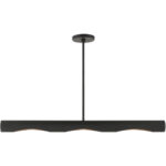 45897-04_01 45897-04 3 Light Black Linear Chandelier-Lighting LumensChandeliers
