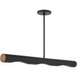 45897-04_04 45897-04 3 Light Black Linear Chandelier-Lighting LumensChandeliers