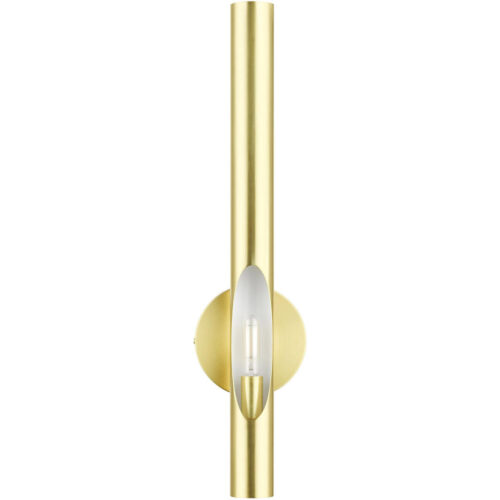45911-12_02 45911-12 1 Light Satin Brass  ADA Single Sconce-Lighting LumensWall Sconces