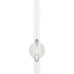 45911-69_02 45911-69 1 Light Shiny White ADA Single Sconce-Lighting LumensWall Sconces