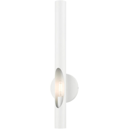 45911-69_04 45911-69 1 Light Shiny White ADA Single Sconce-Lighting LumensWall Sconces