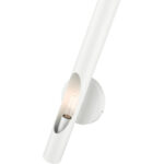 45911-69_08 45911-69 1 Light Shiny White ADA Single Sconce-Lighting LumensWall Sconces