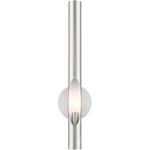 45911-91_01 45911-91 1 Light Brushed Nickel ADA Single Sconce-Lighting LumensWall Sconces