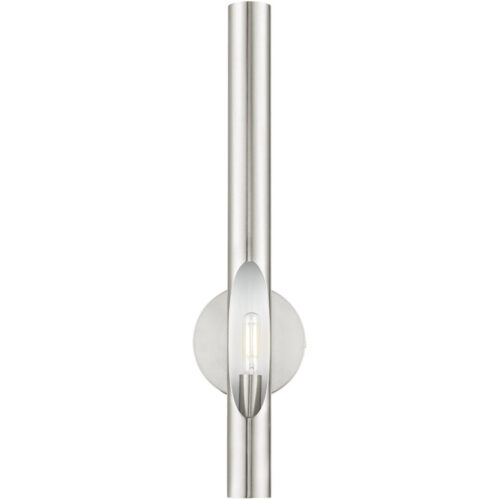 45911-91_02 45911-91 1 Light Brushed Nickel ADA Single Sconce-Lighting LumensWall Sconces