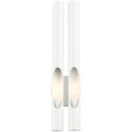 45912-69_03 45912-69 2 Light Shiny White ADA Double Sconce-Lighting LumensWall Sconces