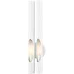 45912-69_04 45912-69 2 Light Shiny White ADA Double Sconce-Lighting LumensWall Sconces