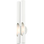 45912-69_05 45912-69 2 Light Shiny White ADA Double Sconce-Lighting LumensWall Sconces