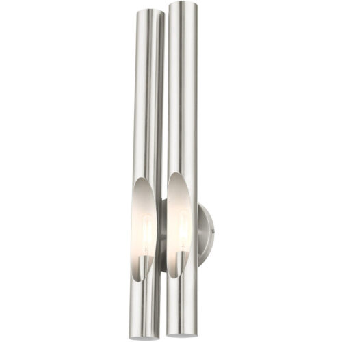 45912-91_05 45912-91 2 Light Brushed Nickel ADA Double Sconce-Lighting LumensWall Sconces