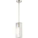 45951-91_05 45951-91 1 Light Brushed Nickel Pendant-Lighting LumensPendant Lights