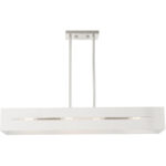 45957-91_03 45957-91 4 Light Brushed Nickel Linear Chandelier-Lighting LumensChandeliers