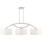 45983-91_03 45983-91 3 Light Brushed Nickel Linear Chandelier-Lighting LumensChandeliers