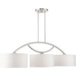 45983-91_04 45983-91 3 Light Brushed Nickel Linear Chandelier-Lighting LumensChandeliers