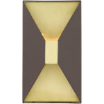 46002-07 2 Light Bronze ADA Sconce-Lighting LumensWall Sconces
