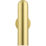 46750-12 1 Light Satin Brass  ADA Single Sconce-Lighting LumensWall Sconces